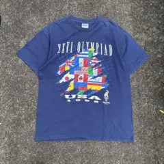 80s アディダス USA製 ビンテージTシャツ XL ソウル五輪 6428B - メルカリ
