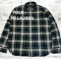 POLO RALPH LAUREN ポロラルフローレン　現行　長袖チェックシャツ