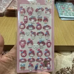 マイメロボンボンドロップシール