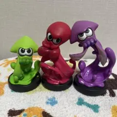 アミーボ　amiibo スプラトゥーン　イカ　タコ