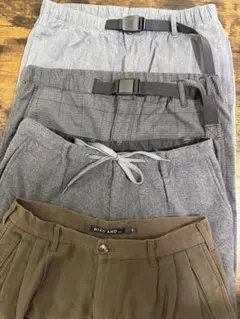 【まとめ売り】GRAMICCI COEN CIAOPANIC のメンズパンツ3種