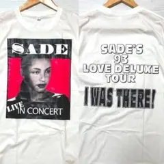 Sade　Tシャツ　シャーデー 　Love Deluxe I WAS THERE
