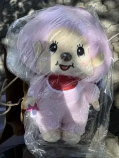 H*.様 オークション 中　モンチッチ BIGぬいぐるみピンク ビッグ クレーン