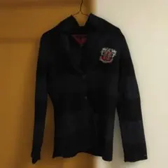 Tommy Hilfiger エンブレム刺繍 長袖カーディガン Sサイズ 83のサムネイル