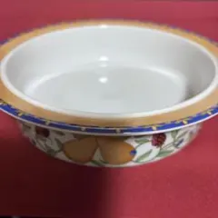 ダンスク　深皿　ボウル　フルーツ柄