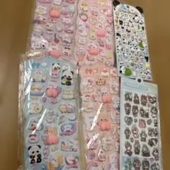 お尻ぷにぷにシール・立体シール6枚set