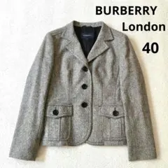 BURBERRY London イタリア製生地 ウール ジャケット 40