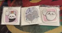 アクリルキーチェーン&アクリルスタンド モモンガ・ちいかわ・ちいかわ&ゾウ