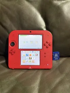 早い者勝ち　Nintendo 2DS レッド 本体