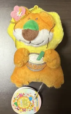 たべっ子どうぶつ　らいおん　ぬいぐるみキーホルダー
