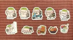 翌日発送　おとどけ！ウーパーイーツ　フレークシール　ウーパールーパー　おすそわけのサムネイル