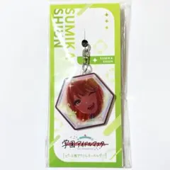 学園アイドルマスター　紫雲清夏　ピース風アクリルキーホルダー　アクキー　学マス