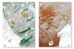 僕のヒーローアカデミア ヒロアカ 原画展 A2アートポスター 爆豪勝己 緑谷出久