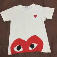 COMME des GARÇONS Tシャツ ハートモチーフ プリント 刺繍のサムネイル