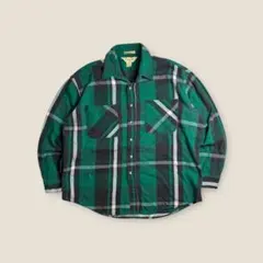 80’s USA製 BIG MAC ブロックチェック ヘヴィフランネルシャツ