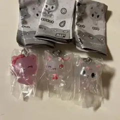 ジュエルペット　めじるしアクセサリー　3個セット