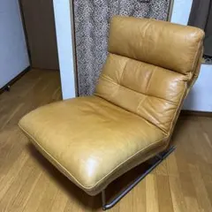 tabu 本革　シングルリクライニングソファ(クラッシュゲート・関家具)