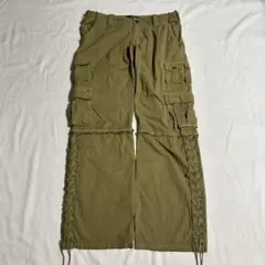 レア☆キャピタル オーバーオール サロペット レース 変形 リネン