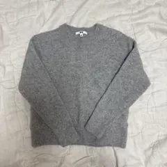 ニット グレーレディース