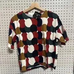 日本未発売☆海外限定☆ユニクロ×マリメッココラボ☆Tシャツカラフルドット柄M