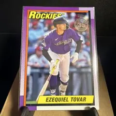 【Topps】Ezequiel Tovar ロッキーズ