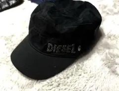 Diesel archive キャスケット ワークキャップ y2k ブラック 黒のサムネイル