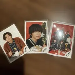 道枝駿佑　長尾謙杜　クリスマスミニフォト