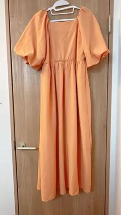 オレンジ ワンピース