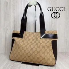 美品 150 GUCCI グッチ ショルダーバッグ ハンドバッグ GG柄 ru4