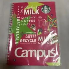 スターバックス ホリデー 2023 キャンパス リングノート Starbucks