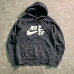甲*ト様 6AS7【NIKE SB】ロゴパーカー　スウェット 黒 S スケボー