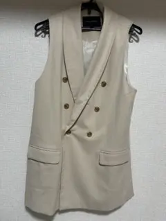 バナナリパブリック　ジレ　ダブルブレスト ベスト