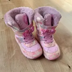 Moonstar SUPERSTAR キッズ ブーツ ピンク 16cm EE
