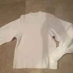 UNITED ARROWS ホワイトニット長袖