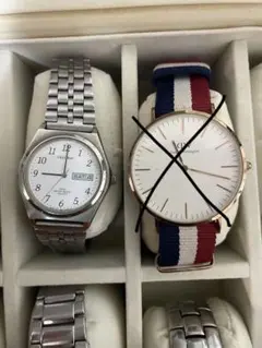 CITIZEN デジタル時計 & DW クラシック時計