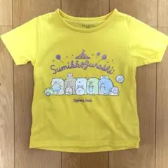 すみっコぐらし 半袖Tシャツ ライトオン トップス　黄色のサムネイル