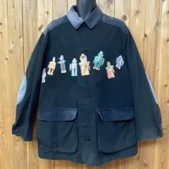 希少 カールヘルム Karl Helmut ロボットプリント ジャケット Lのサムネイル