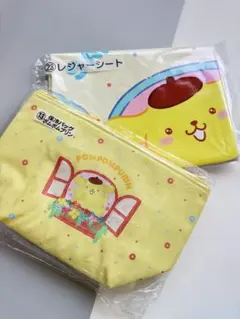 値下げ中！　サンリオ一番くじ【保冷バッグ、レジャーシート】ポムポムプリン