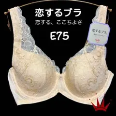 ＊E75 トリンプ 着けごこちラクちん 恋するブラ ブラ単品 M011