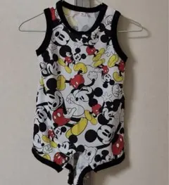 キッズ(66)ミッキーマウスロンパース