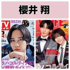 TVガイド TV LIFE 櫻井翔 切り抜き