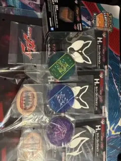 仮面ライダーゼッツ　一番くじ　闇菓子　アクリルスタンド　ラバーコレクション