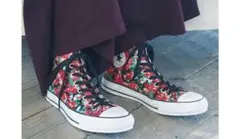 CONVERSE 花柄　25cm