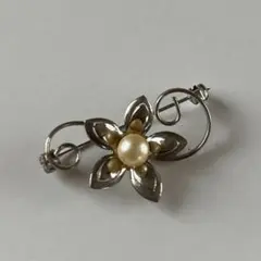 ブローチ パールブローチ アンティーク調