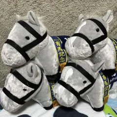 サラブレッドコレクション　ふわふわBIGゴールドシップ4体セット