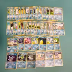 【旧裏】水タイプ カメックス/オーダイル/ギャラドス3種 キラ5枚含む約50枚