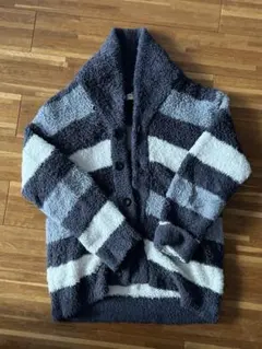 ジェラートピケオム ルームウエア パジャマ 長袖 M ボーダー