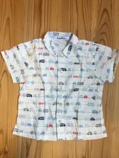 familiar ファミリア　車柄 半袖シャツ 90cm