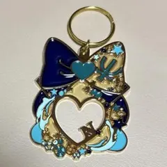 セーラーネプチューン ステンドグラス風チャーム　セーラームーン　リボン