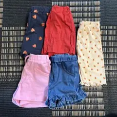 【5点】ショートパンツ 90cm デニム ZARA バースデイ